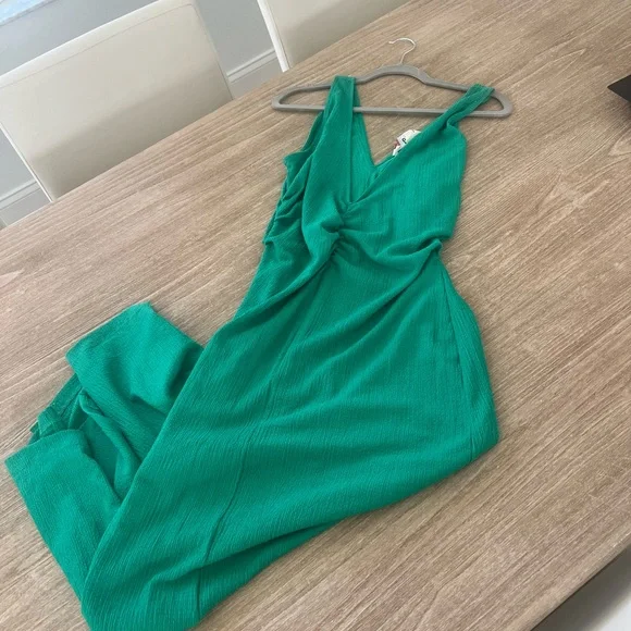 Free People Free-est Lyla Maxi Dress in Golf Green - Picture 3 of 4